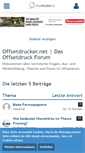 Mobile Screenshot of offsetdrucker.net
